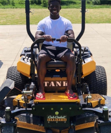 Brogan- The owner of brogans lawn care