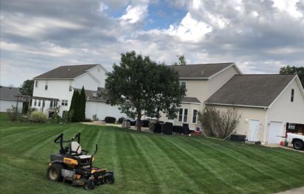 mowing